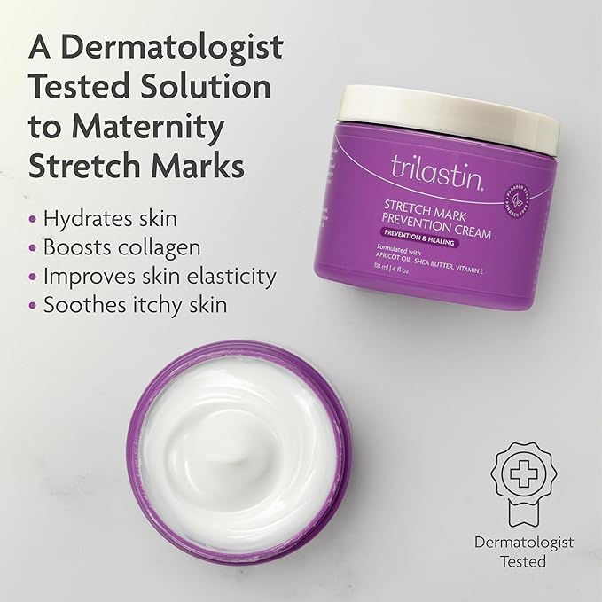 TriLASTIN Maternity Stretch Mark Cream - 4 oz - Image 9