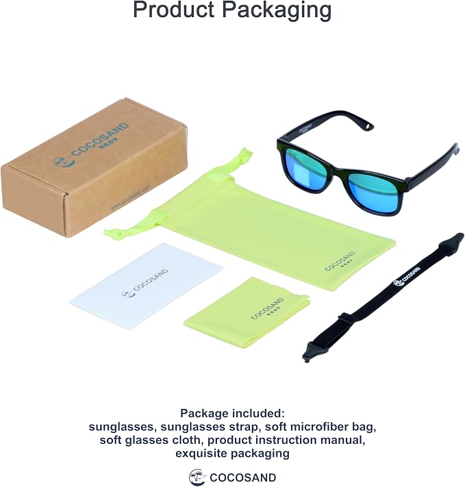 COCOSAND Flexible Baby Sunglasses - Image 3