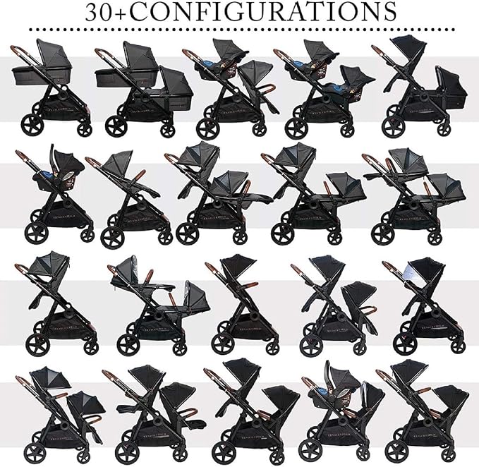 Venice Child Ventura Sit-n-Stand Convertible Stroller, Package 1 - Image 3