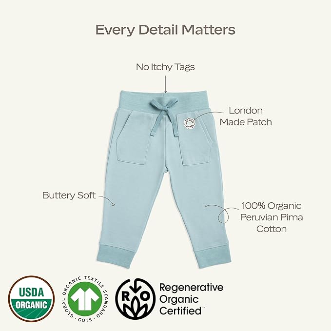 MON CHOU Organic Cotton Joggers - Image 2