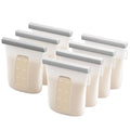 Nuliie 7 Pcs Silicone Breastmilk Storage Bags Reusable, 8oz/240ml Double by nuliie