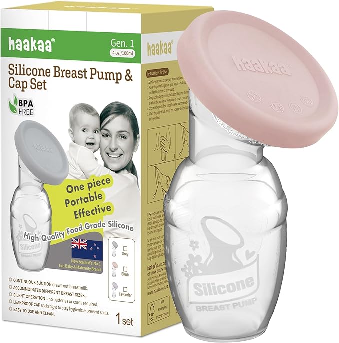 haakaa Manual Breast Pump Breastfeeding Pump by haakaa
