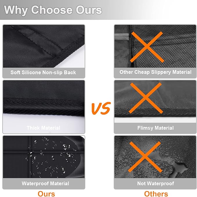 Car Seat Protector, Auto Car Seat Protectors Baby Carseat Waterproof Durable - Image 6