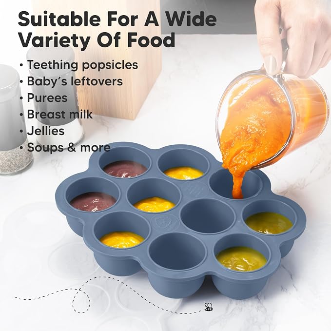 KeaBabies Silicone Food Freezer Trays - Image 7