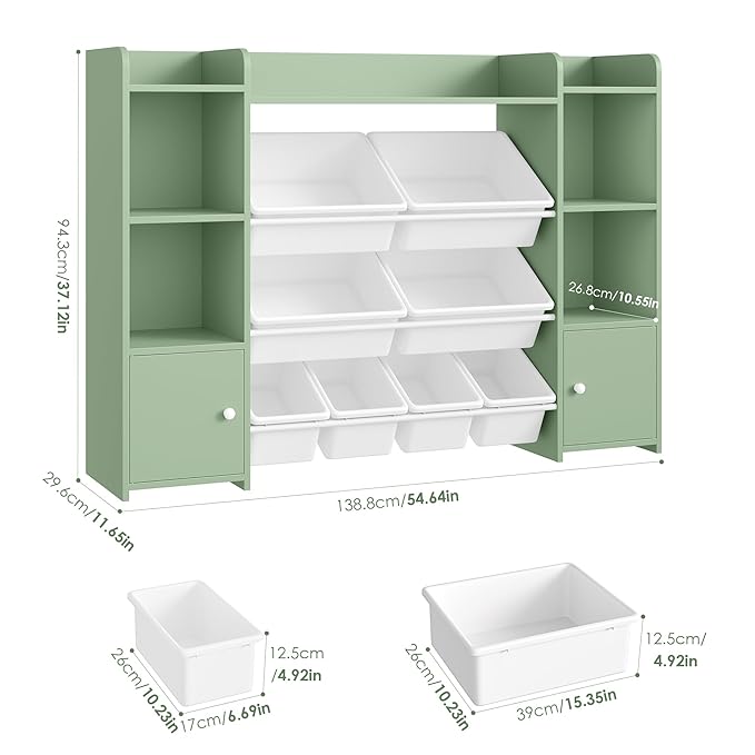 FOTOSOK 55''Large Toy Storage Organizer - Image 2