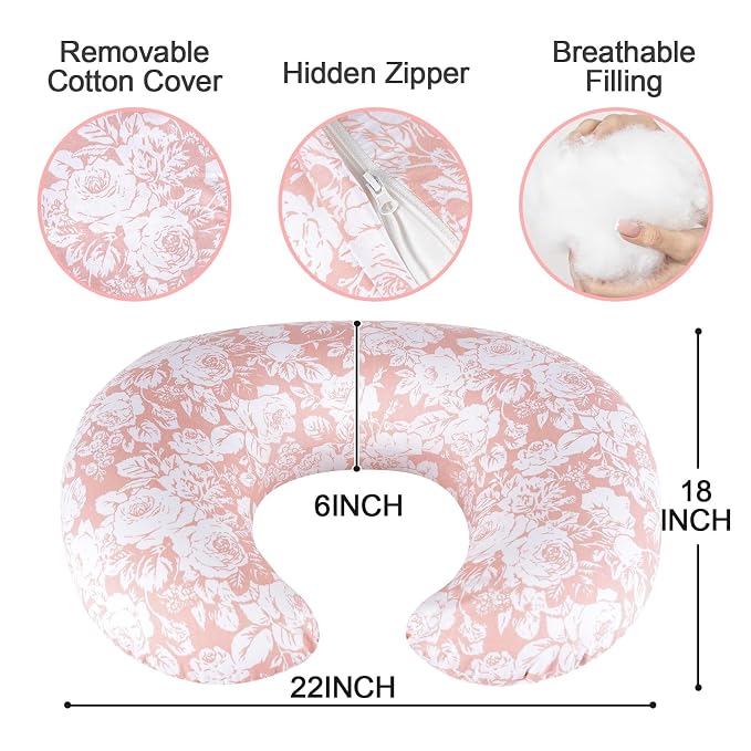 Baby Nursing Pillow for Breastfeeding, Adjustable Breast Feeding Pillow for - Image 5