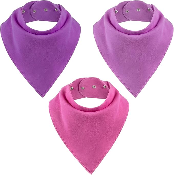 Adult Drool Bib for Special Needs, Large Elderly Bandana, Teen Bib for Women Men by Baby+Noah