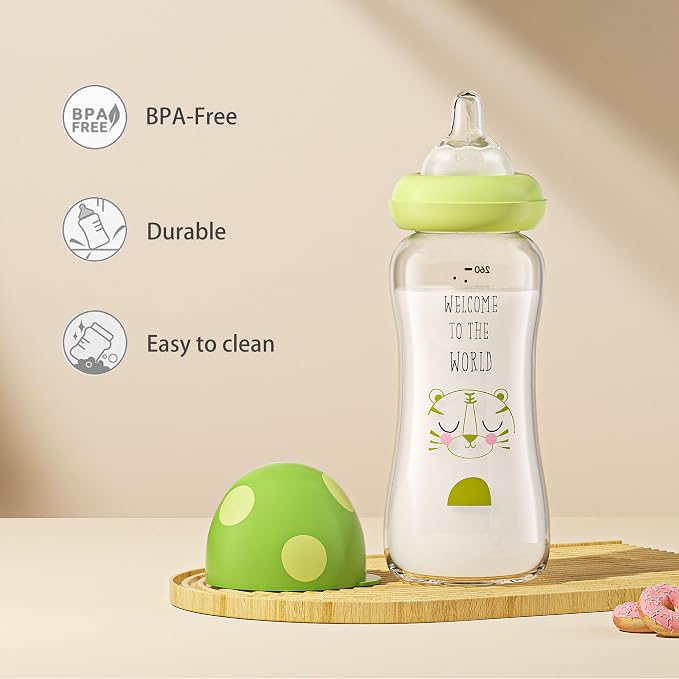 YOHKOH Natural Glass Baby Bottle - Image 6