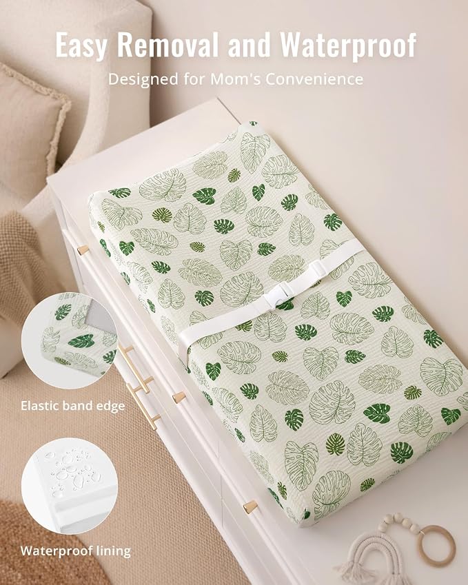 Blissful Diary Muslin Baby Changing Pad - Image 3
