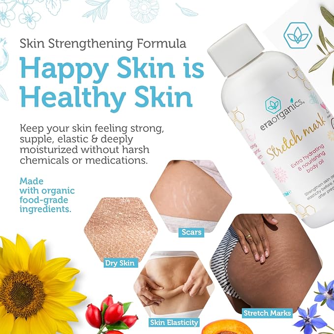 Era Organics Organic Stretch Mark Oil - Image 3
