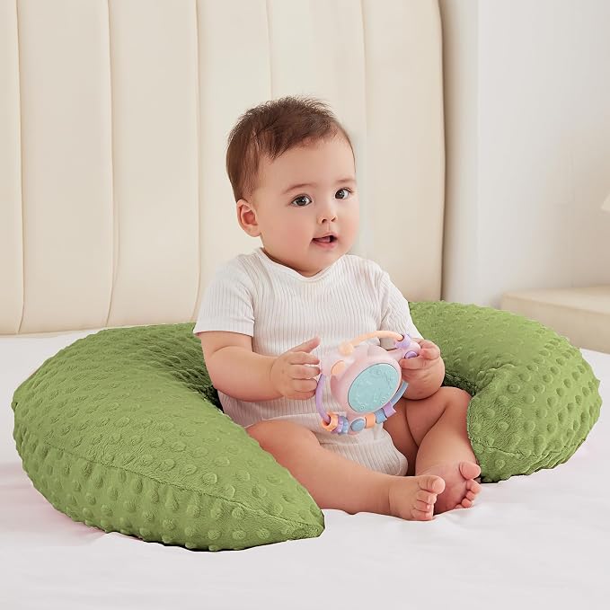Nursing Pillow for Bottle and Breastfeeding, Ergonomic Comfort Nursing by Unknown