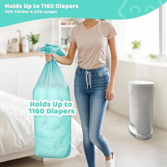 Newnice Diaper Pail Refill Bags - Image 3