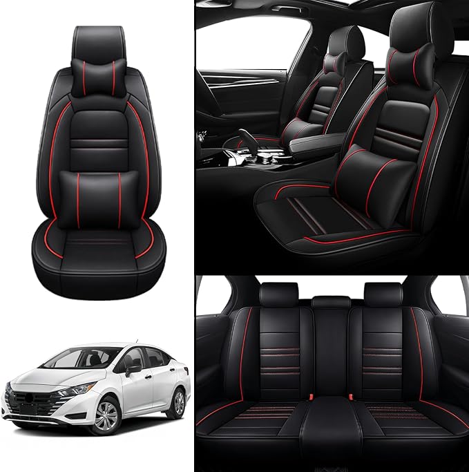 Car Seat Covers for Nissan Car Versa 2007-2025 | 5-Seats Seat Covers, - Image 2