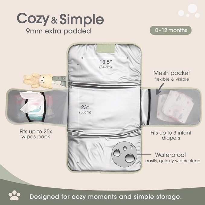 J&Joo Portable Diaper Changing Pad - Image 3