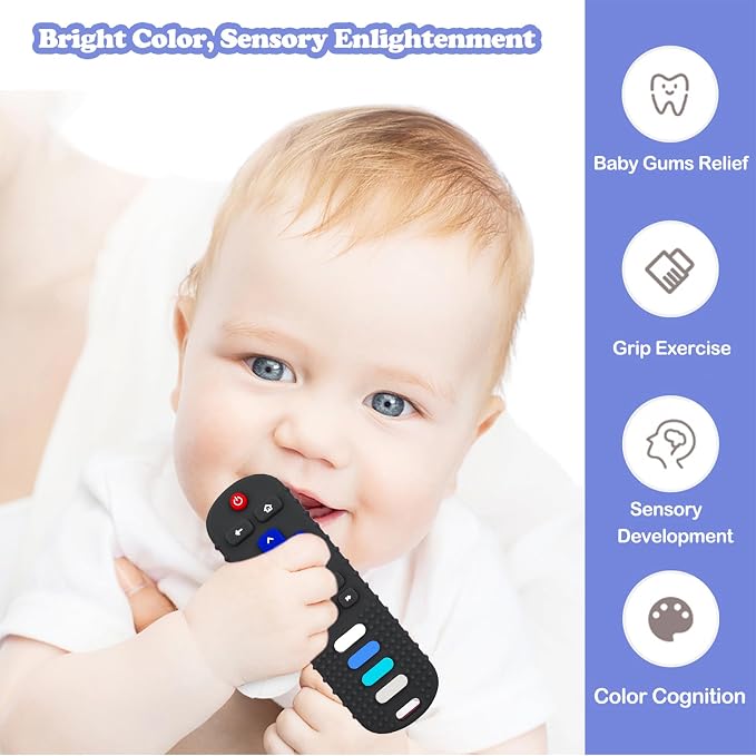 Baby Teething Toys, Food Grade Silicone Teethers - Image 5