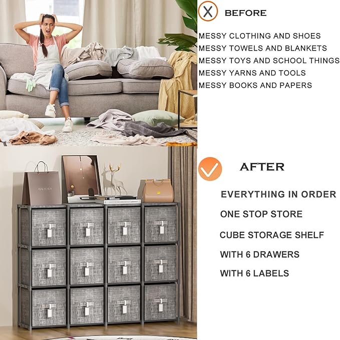 Cube Storage Organizer Shelf - Image 7