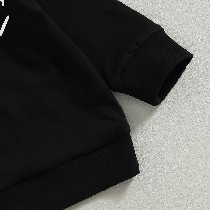 3Pcs Baby Girl Outfits Daisy Sweatshirt + Pants + Headband Infant Fall Winter - Image 3