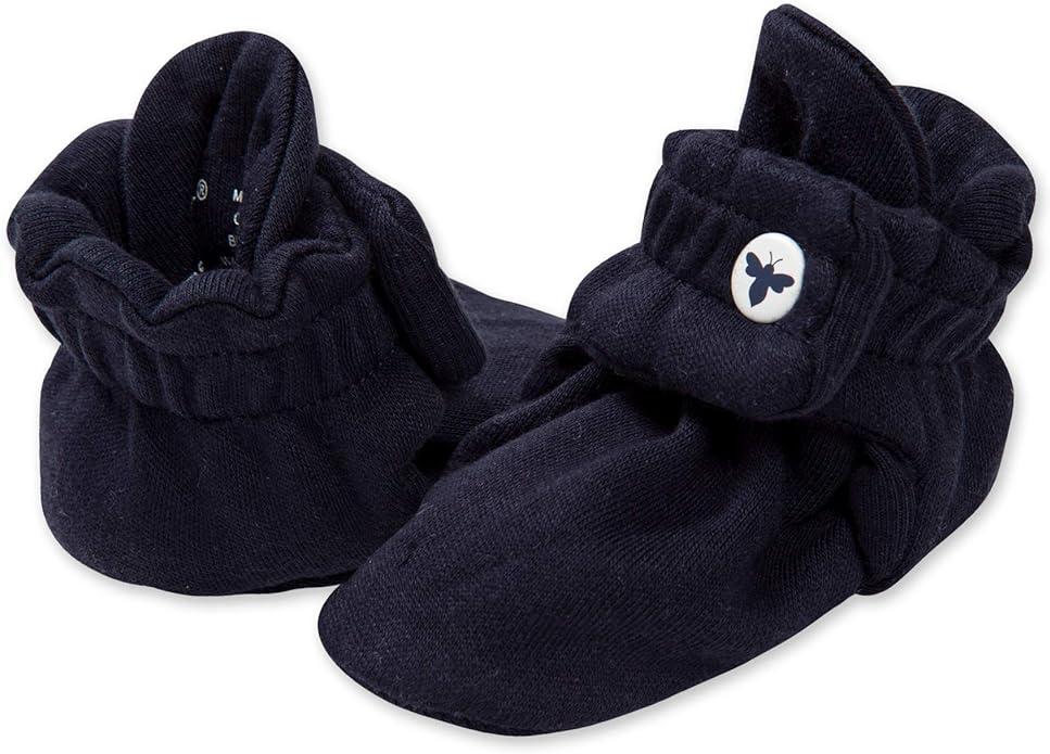 Burt's Bees Baby Unisex Booties Organic Cotton Newborn Essentials Shoes by BurtsBeesBaby