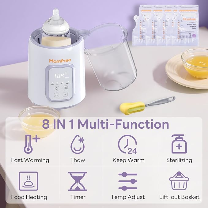 Bottle Warmer, 8-in-1 Fast Baby Bottle Warmer - Image 4