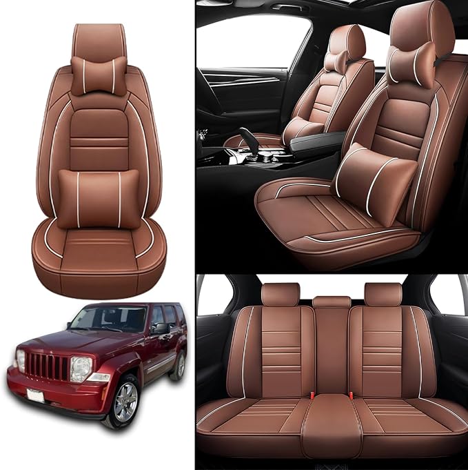 Car Seat Covers for JP Liberty 2002-2012 | 5-Seats Seat Covers, Waterproof Seat - Image 2