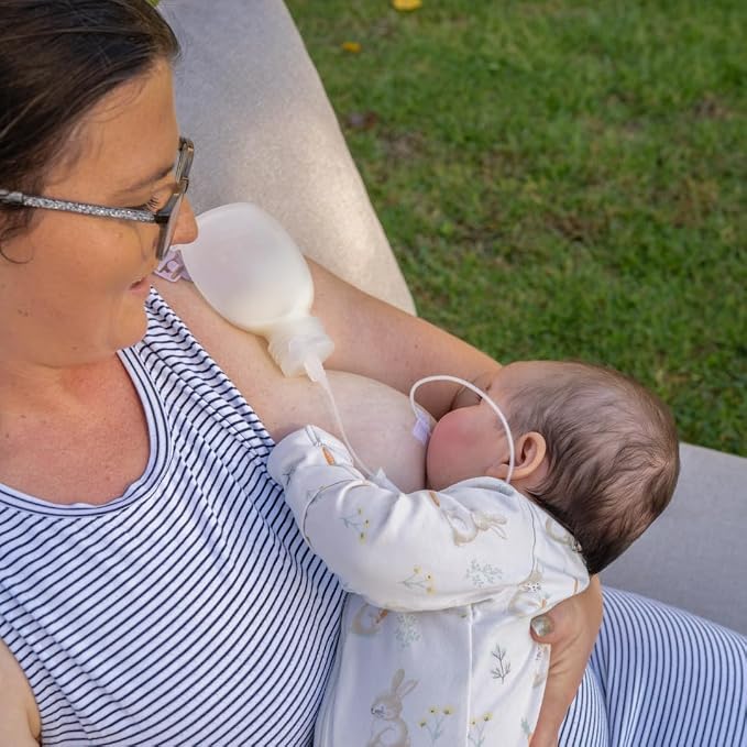Haakaa Silicone Supplemental Feeding Tube & Pouch Set – Breastfeeding - Image 8