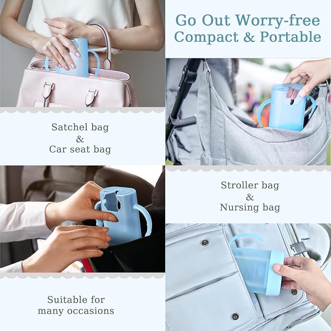 MOMUSE Dual-Lid Squeeze Pouch Holder - Image 8