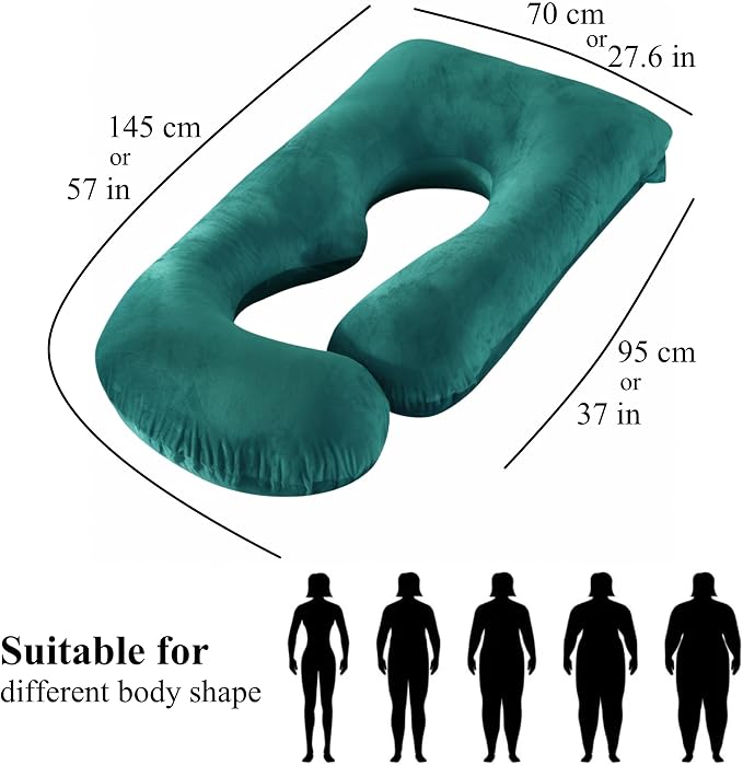 Pregnancy Pillow, Full Body Maternity Pillow 57 inch, - Image 8