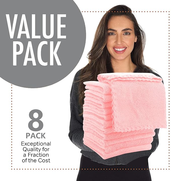8 Pack Large Burp Cloths for Baby - Image 4