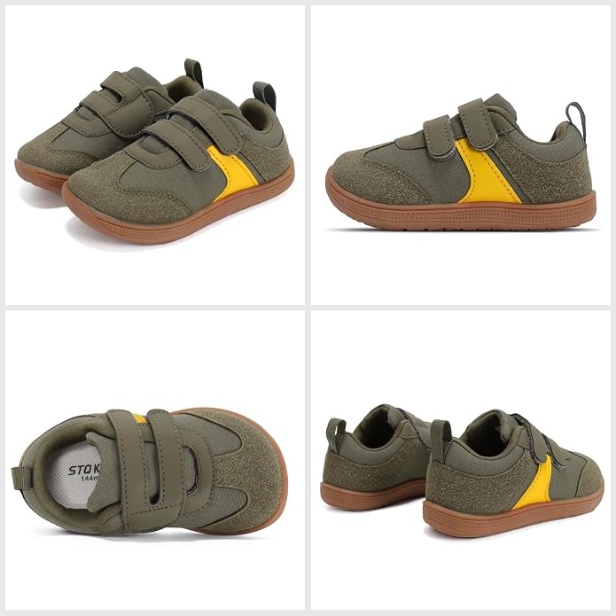 Toddler Wide Toe Box Barefoot Shoes Boys Girls Sneakers Zero Drop Kid Tennis - Image 9