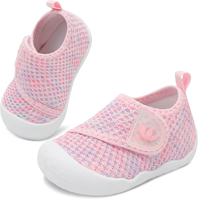 FEETCITY Baby First Walking Shoes Wide Baby Shoes Infant Sneakers Newborn Crib by FEETCITY