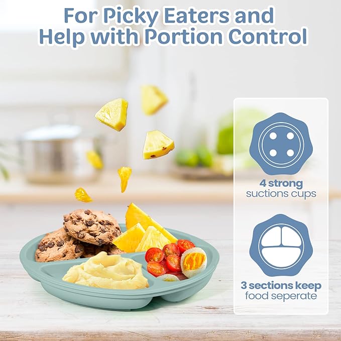6 Pack Suction Plates for Baby - Image 4