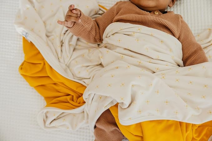 Copper Pearl Three-Layer Baby Blanket: Soft Baby Quilts - Image 5