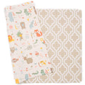 Baby Care Play Mat 73’’ x 49’’ Original One-Piece Reversible Rollable by Baby+Care+Play+Mat