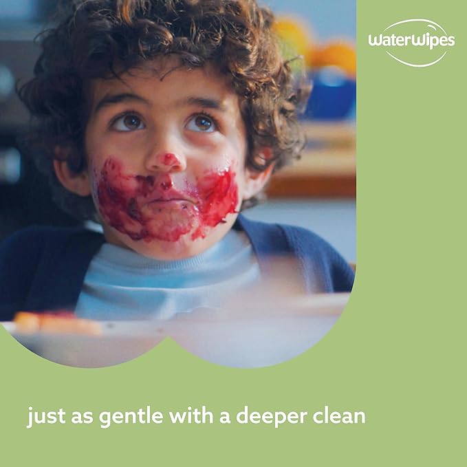 WaterWipes Sensitive+ Baby & Toddler Wipes, 3-In-1 Cleans, 99.9% Water - Image 4