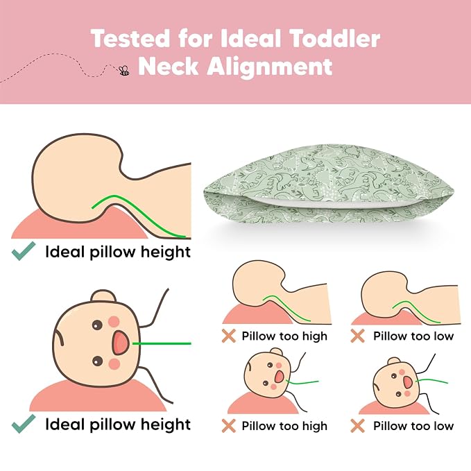 Toddler Pillow with Pillowcase - Image 6