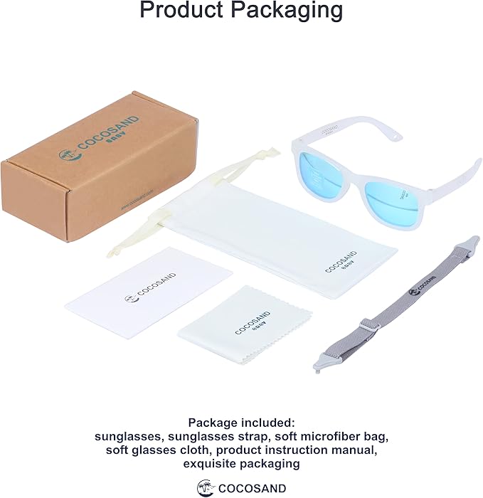 COCOSAND Flexible Baby Sunglasses - Image 2