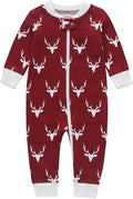 Owlivia Organic Cotton Baby Boy Girl Zip up Sleep 'N Play Pjs, Long Sleeve by Owlivia