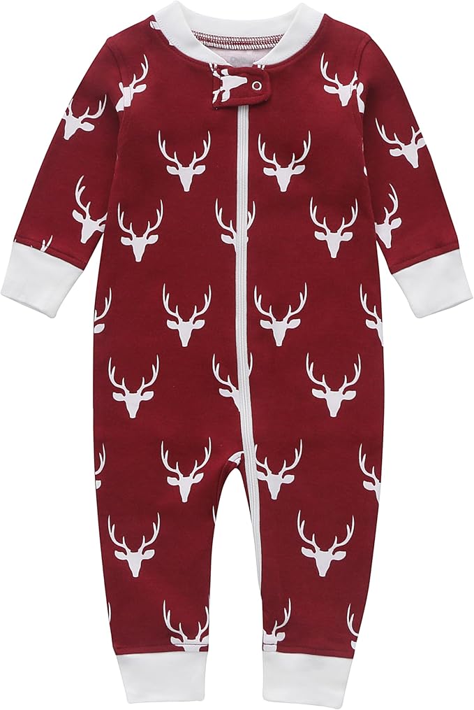 Owlivia Organic Cotton Baby Boy Girl Zip up Sleep 'N Play Pjs, Long Sleeve by Owlivia