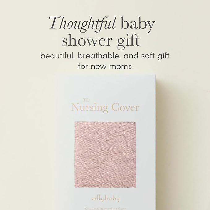 Solly Baby Nursing Cover, Ultra-Breathable, Lightweight Breastfeeding Cover-Up - Image 7