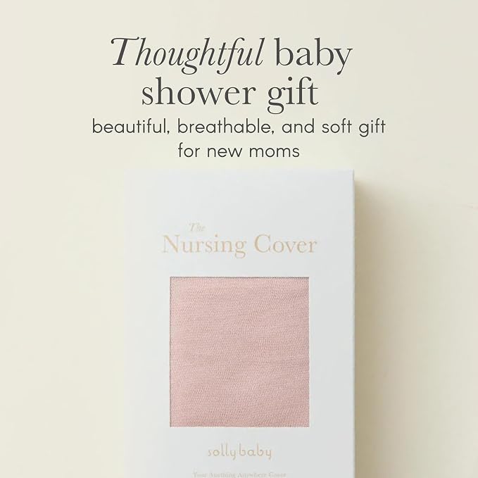 Solly Baby Nursing Cover, Ultra-Breathable, Lightweight Breastfeeding Cover-Up - Image 7