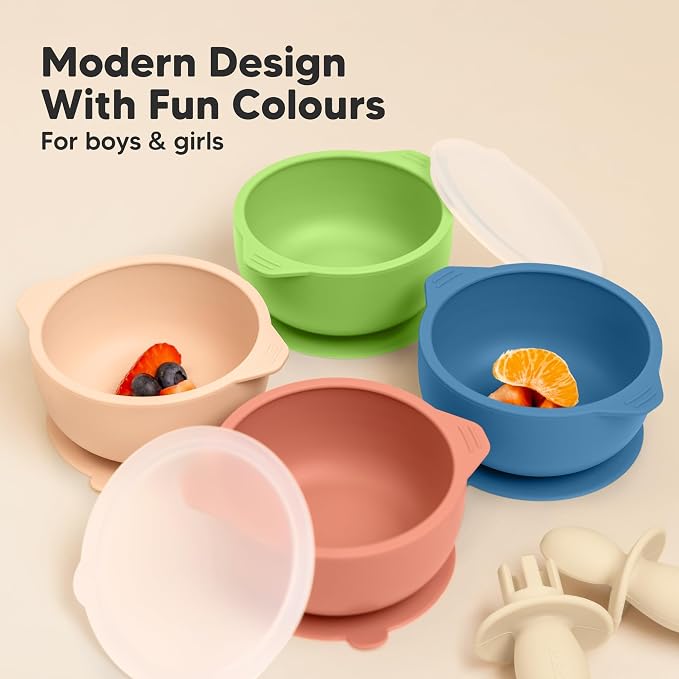 KeaBabies 2-Pack Baby Bowls - Image 9