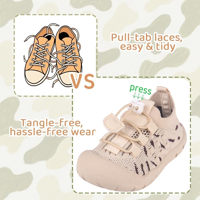 Baby First-Walking Shoes 1-4 Years Kid Shoes Trainers Toddler Infant Boys Girls - Image 2