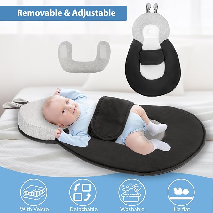 Baby Lounger, Dual-Function Removable Machine-Washable Pad, Lightweight & - Image 3