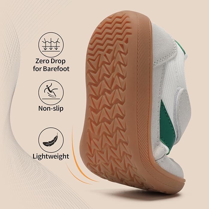 Toddler Wide Toe Box Shoes Zero Drop Minimalist Sneakers - Image 4