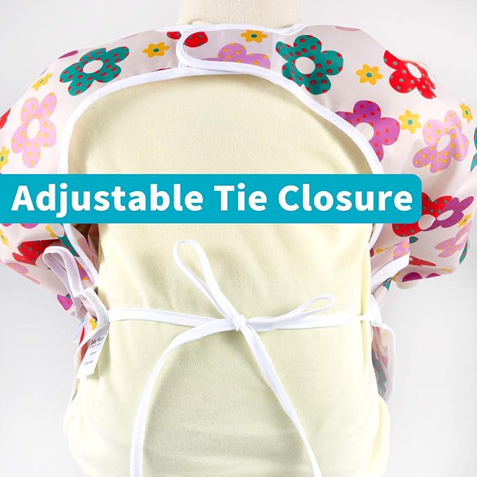 3 Pcs Long Sleeved Bib Set|Baby Waterproof Bibs - Image 6