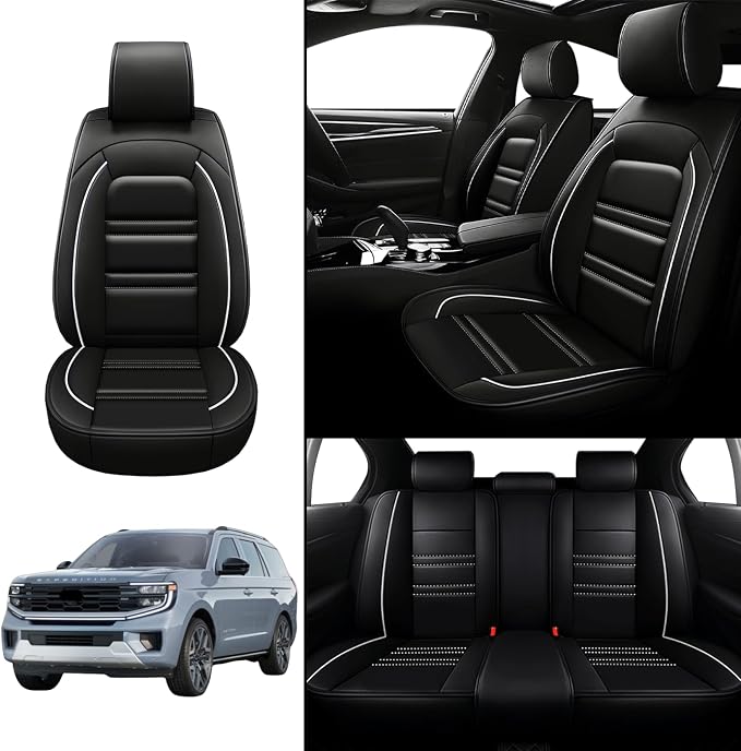 Seat Covers for Ford Expedition 1997-2025 | 5-Seats Leather Seat Covers - Image 2