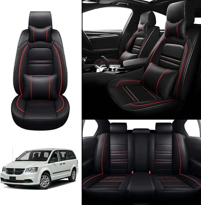 Car Seat Covers for Dodge Grand Caravan 1999-2020 | 5-Seats Seat Covers - Image 2