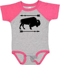 inktastic Buffalo Cute Animal Western Baby Bodysuit by Inktastic