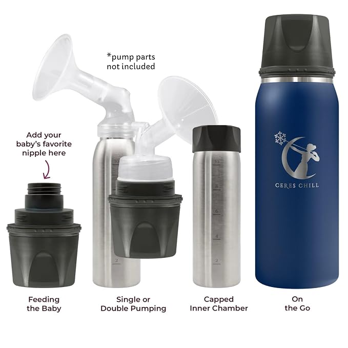 CERES CHILL OG Breastmilk Chiller, Reusable Storage Container, Connects w/Most - Image 2