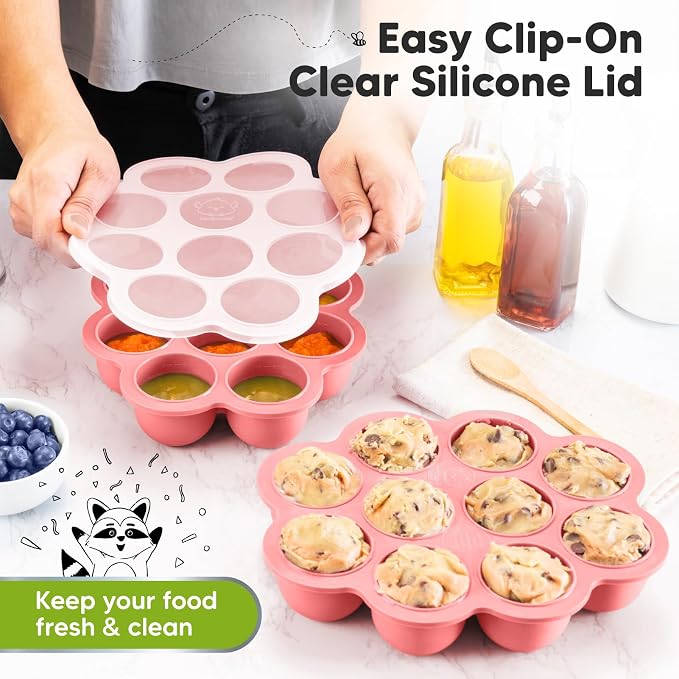 KeaBabies Silicone Food Freezer Trays - Image 4